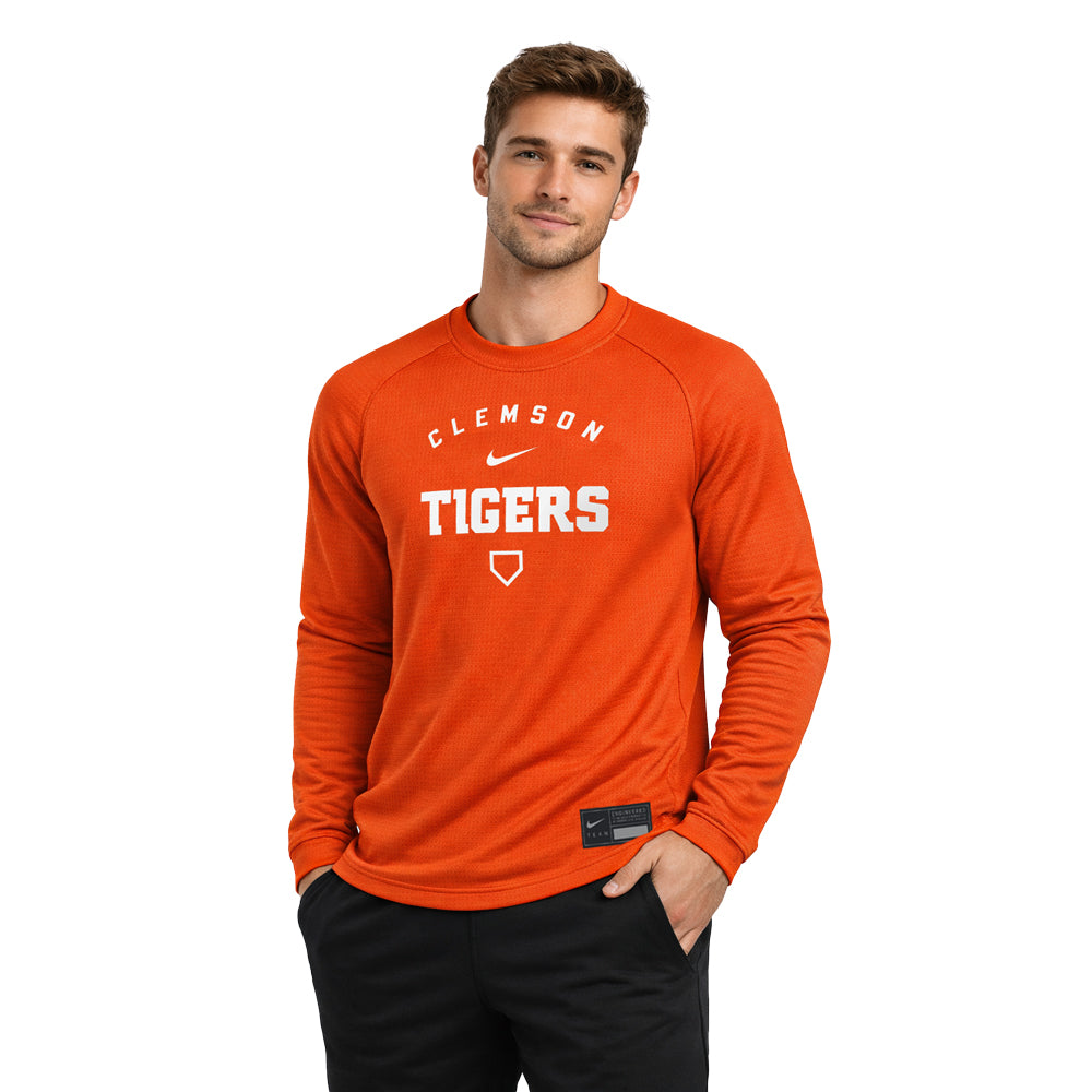 Clemson Nike Dugout Midweight Pullover