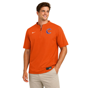 Clemson Nike Dugout Windshirt - ORANGE