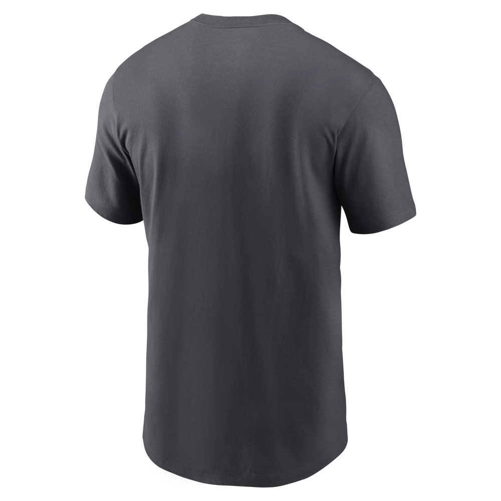 Clemson Nike Essential Wordmark Tee - DK GREY