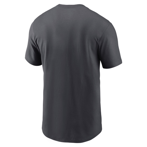 Clemson Nike Essential Wordmark Tee - DK GREY