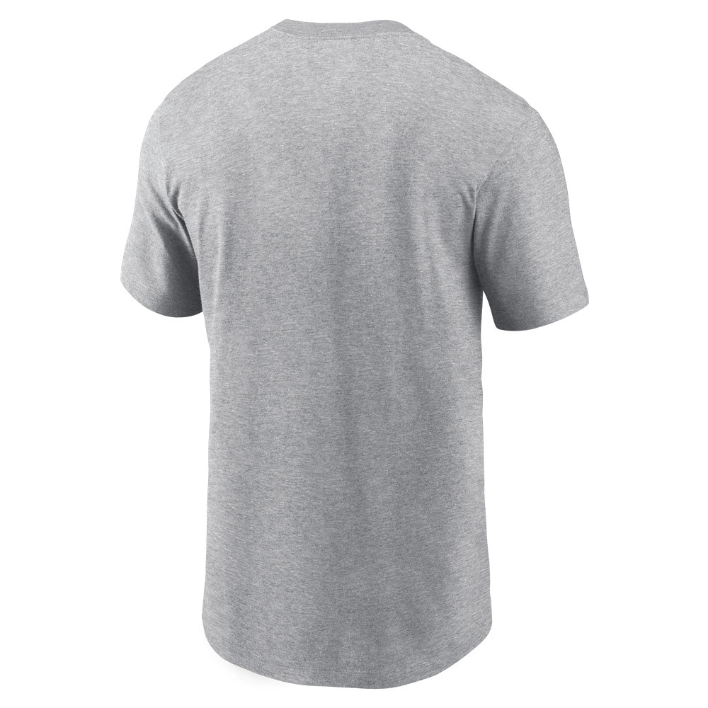 Clemson Nike Essential Wordmark Tee - MD GREY