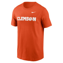 Clemson Nike Essential Wordmark Tee - ORANGE