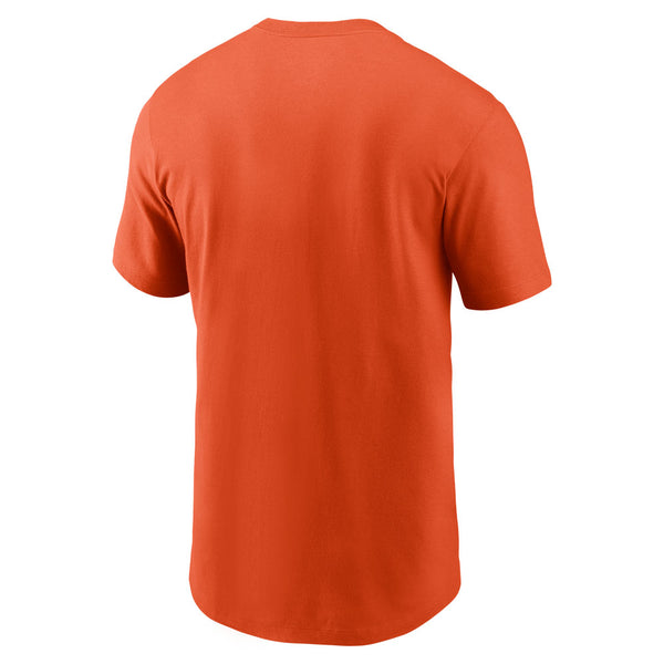 Clemson Nike Essential Wordmark Tee - ORANGE