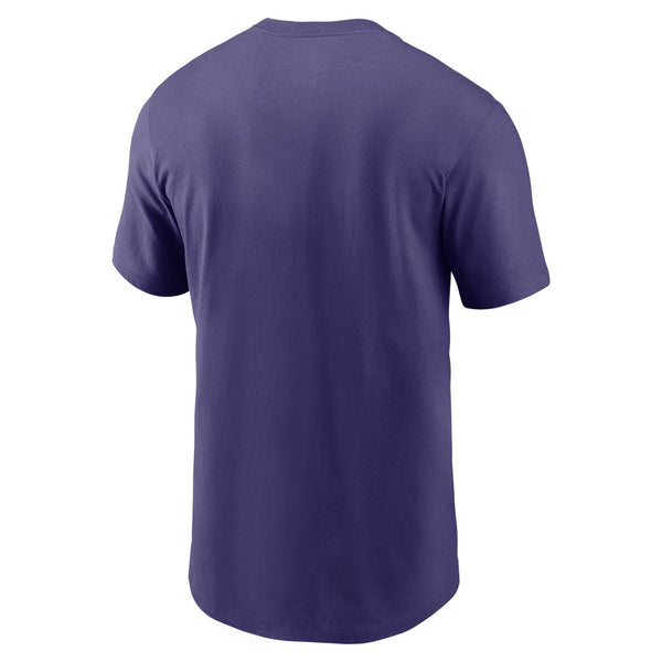 Clemson Nike Essential Wordmark Tee - PURPLE