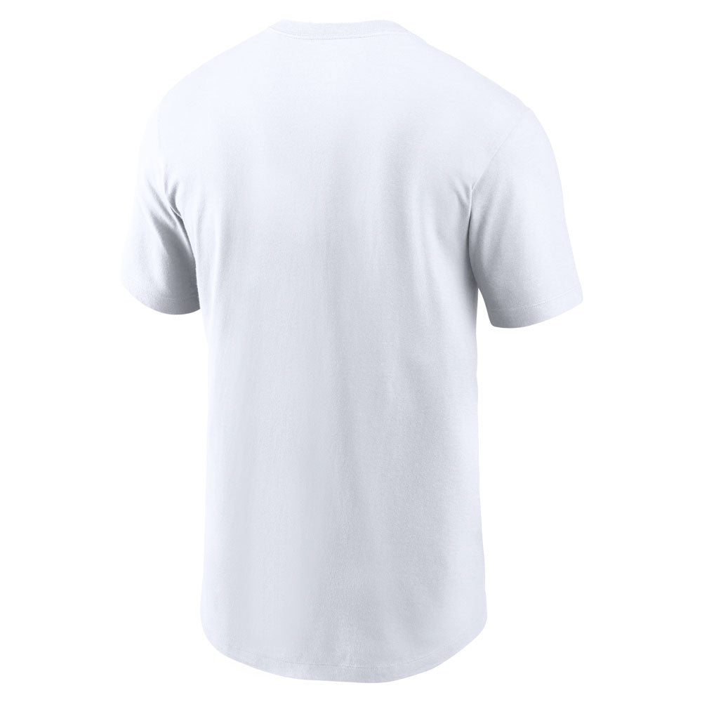 Clemson Nike Essential Wordmark Tee - WHITE