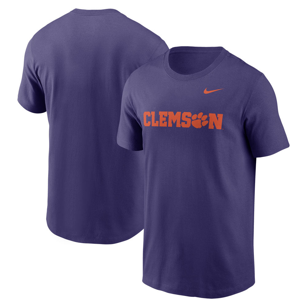Clemson Nike Essential Wordmark Tee