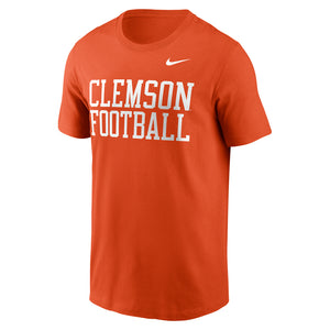 Clemson Nike Football Tee - ORANGE