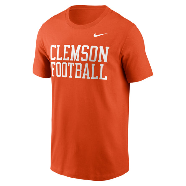 Clemson Nike Football Tee - ORANGE