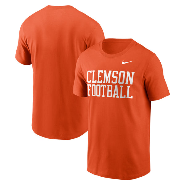 Clemson Nike Football Tee - ORANGE