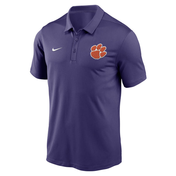Clemson Nike Franchise Polo - PURPLE