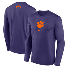 Clemson Nike Game Shooting Shirt - PURPLE