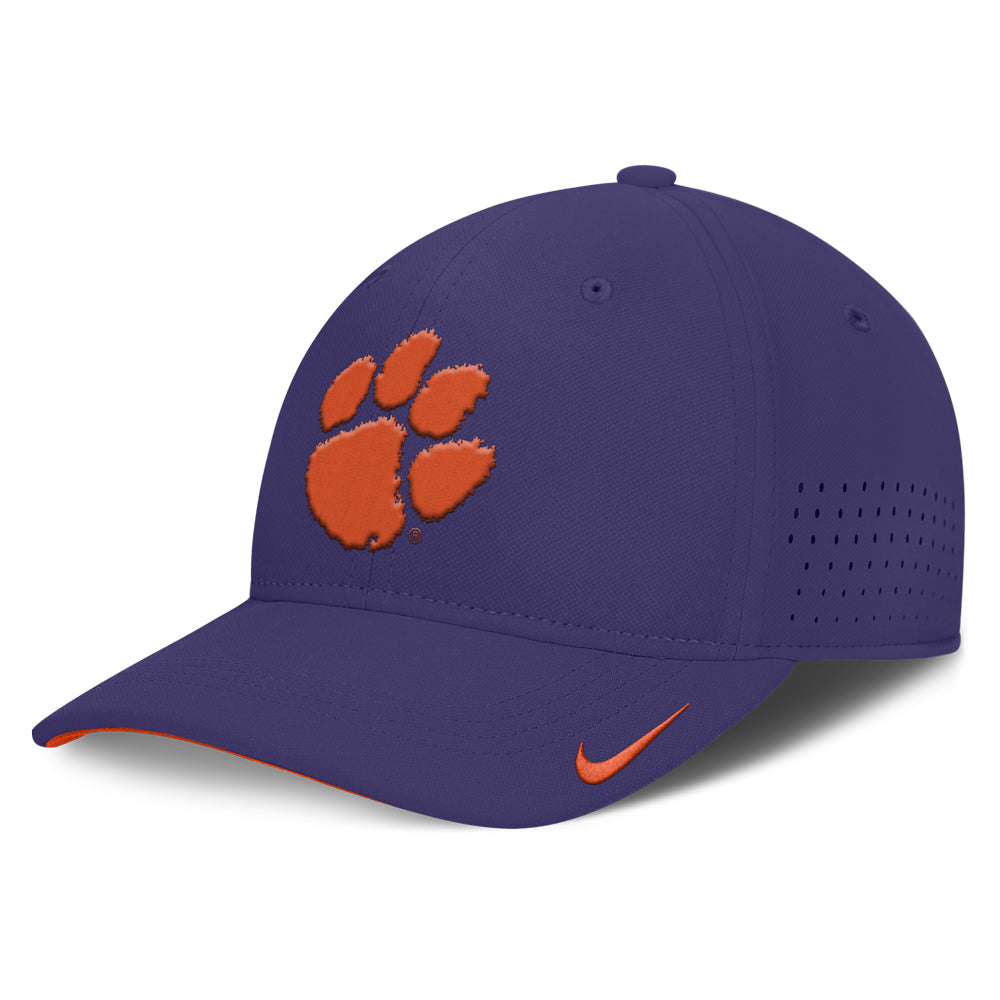 Clemson Nike Gameday Aerobill Coaches Cap - PURPLE