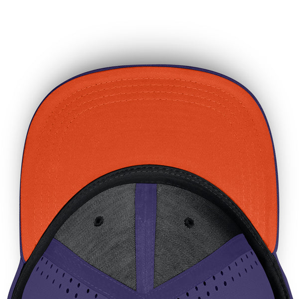 Clemson Nike Gameday Aerobill Coaches Cap - PURPLE