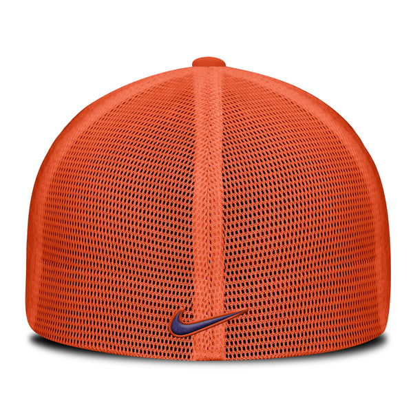 Clemson Nike Gameday Block C SwooshFlex Trucker Hat - ORANGE