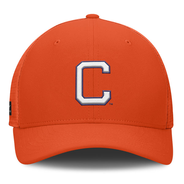 Clemson Nike Gameday Block C SwooshFlex Trucker Hat - ORANGE