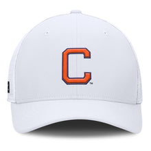 Clemson Nike Gameday Block C SwooshFlex Trucker Hat - WHITE