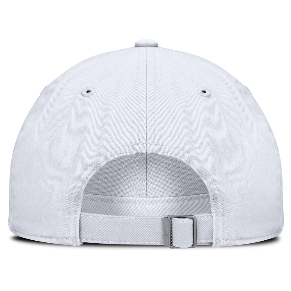 Clemson Nike Gameday Club Cap - WHITE