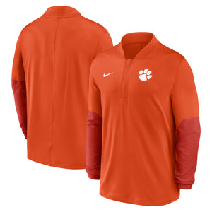 Clemson Nike Gameday Dri-FIT Half-Zip Top - ORANGE