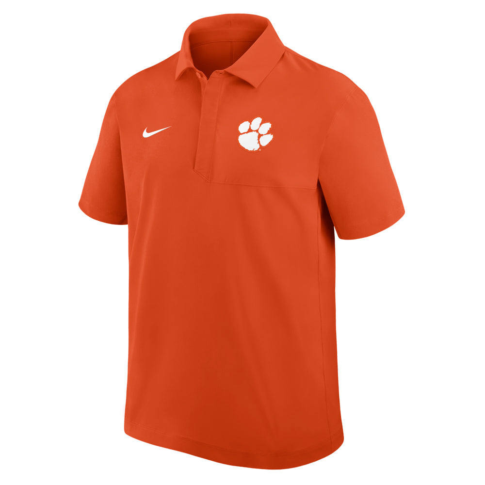 Clemson Nike Gameday Dri-FIT Woven Polo - ORANGE