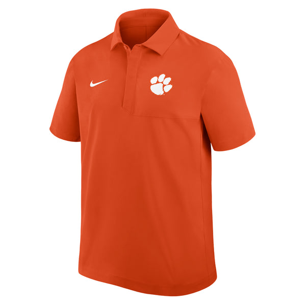 Clemson Nike Gameday Dri-FIT Woven Polo - ORANGE