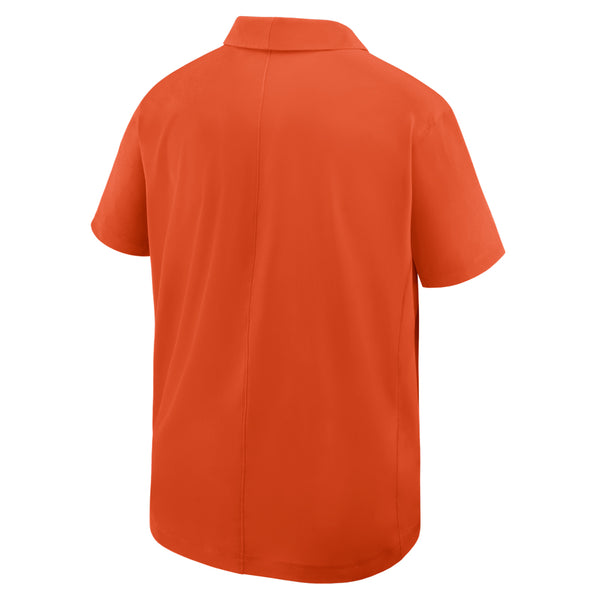 Clemson Nike Gameday Dri-FIT Woven Polo - ORANGE