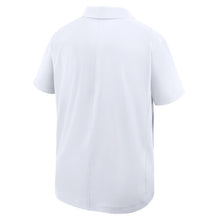 Clemson Nike Gameday Dri-FIT Woven Polo - WHITE