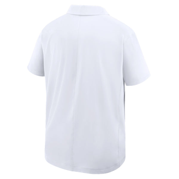 Clemson Nike Gameday Dri-FIT Woven Polo - WHITE
