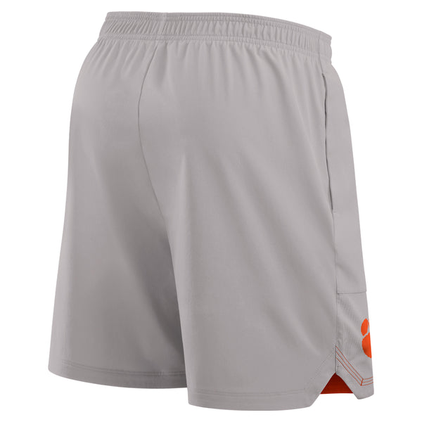 Clemson Nike Gameday Dri-FIT Woven Shorts - LT GREY