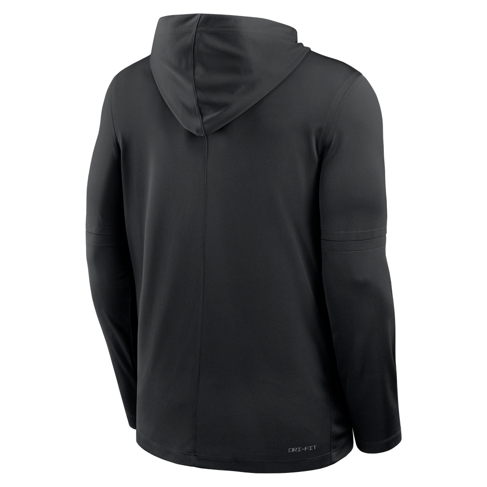 Clemson Nike Gameday Lightweight Hoodie Top - BLACK