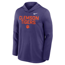 Clemson Nike Gameday Lightweight Hoodie Top - PURPLE
