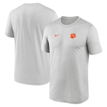 Clemson Nike Gameday Logo Legend Tee - LT GREY