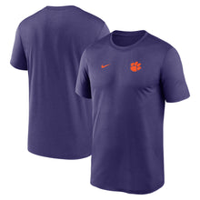 Clemson Nike Gameday Logo Legend Tee - PURPLE