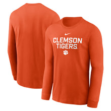 Clemson Nike Gameday Long Sleeve Team Issue Tee - ORANGE