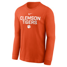 Clemson Nike Gameday Long Sleeve Team Issue Tee - ORANGE