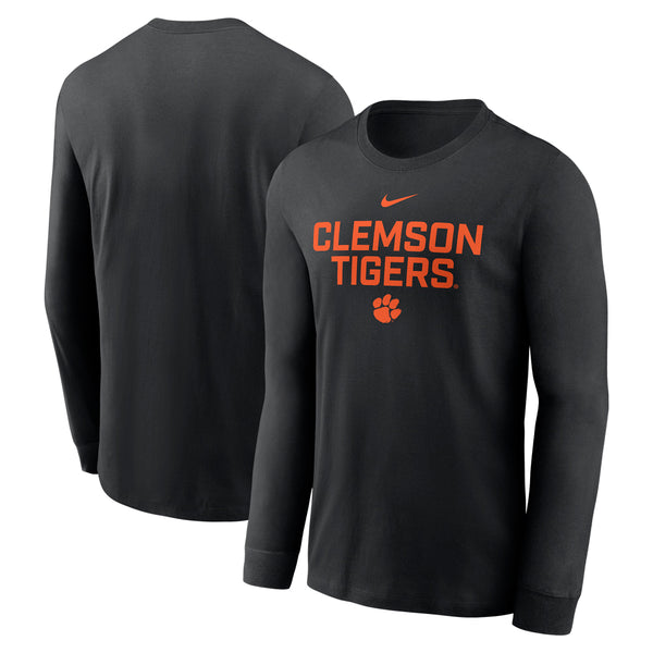 Clemson Nike Gameday Long Sleeve Team Issue Tee