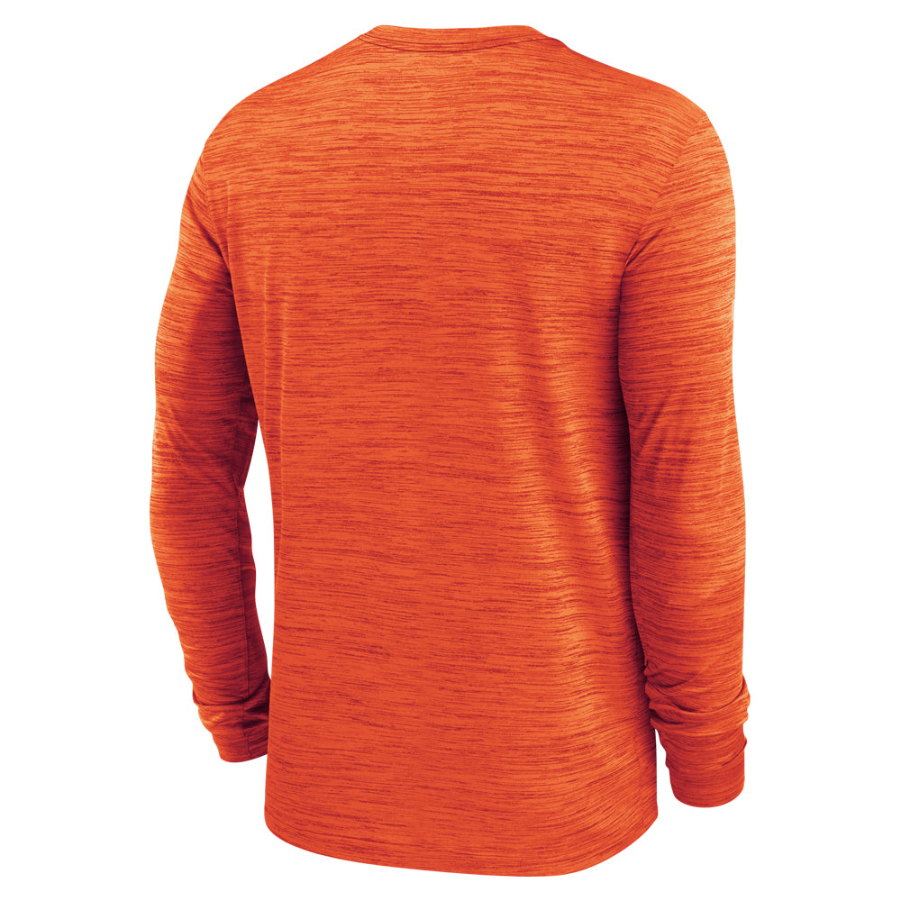 Clemson Nike Gameday Long Sleeve Velocity Tee - ORANGE
