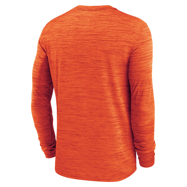 Clemson Nike Gameday Long Sleeve Velocity Tee - ORANGE