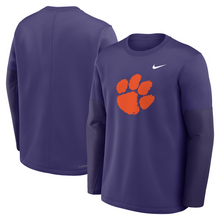 Clemson Nike Gameday Mid-Weight Coaches Top - PURPLE