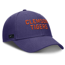 Clemson Nike Gameday Practice Rise Hat - PURPLE