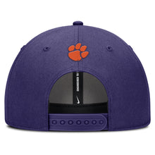 Clemson Nike Gameday Practice Rise Hat - PURPLE