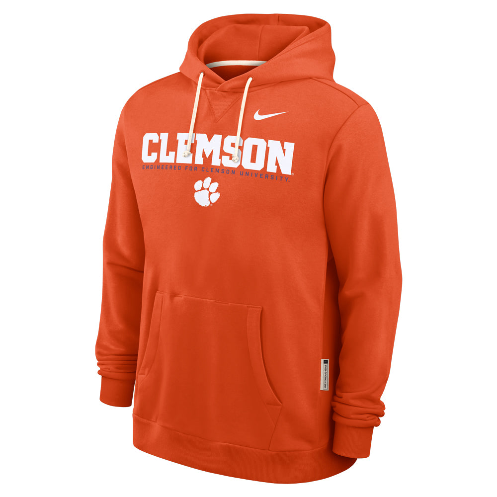 Clemson Nike Gameday Standard Issue Pullover Hoodie - ORANGE