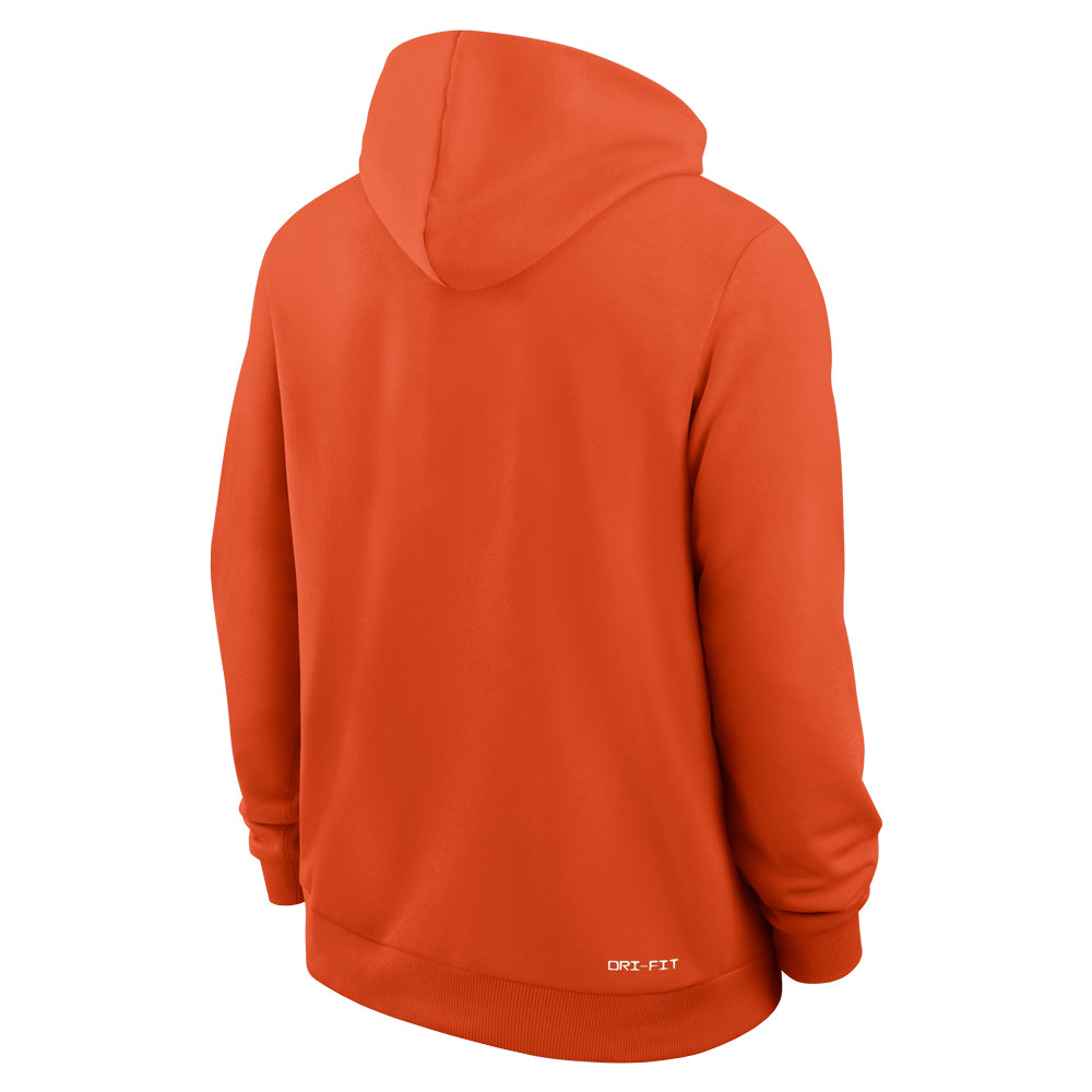 Clemson Nike Gameday Standard Issue Pullover Hoodie - ORANGE