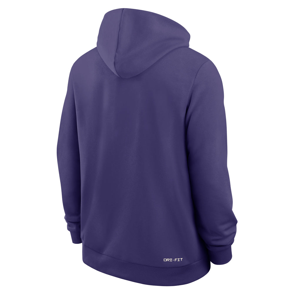 Clemson Nike Gameday Standard Issue Pullover Hoodie - PURPLE