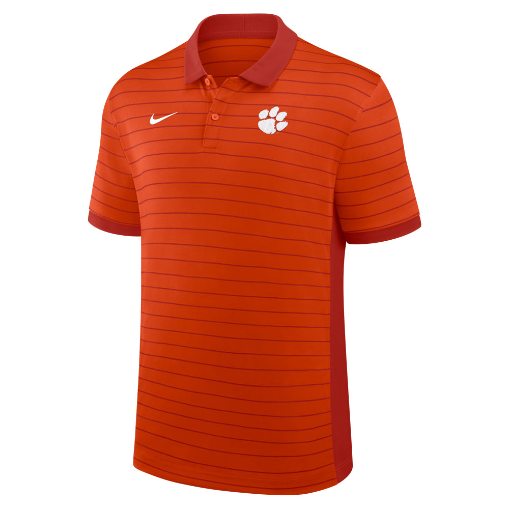 Clemson Nike Gameday Victory Stripe Polo