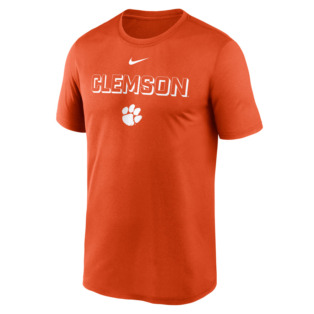 Clemson Nike Gameday Wordmark Legend Tee - ORANGE