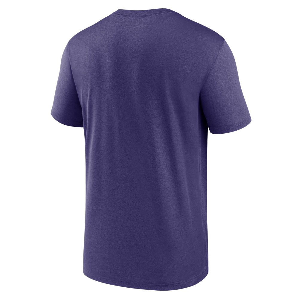 Clemson Nike Gameday Wordmark Legend Tee - PURPLE