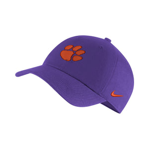 Clemson Nike Heritage86 Paw Cap - PURPLE
