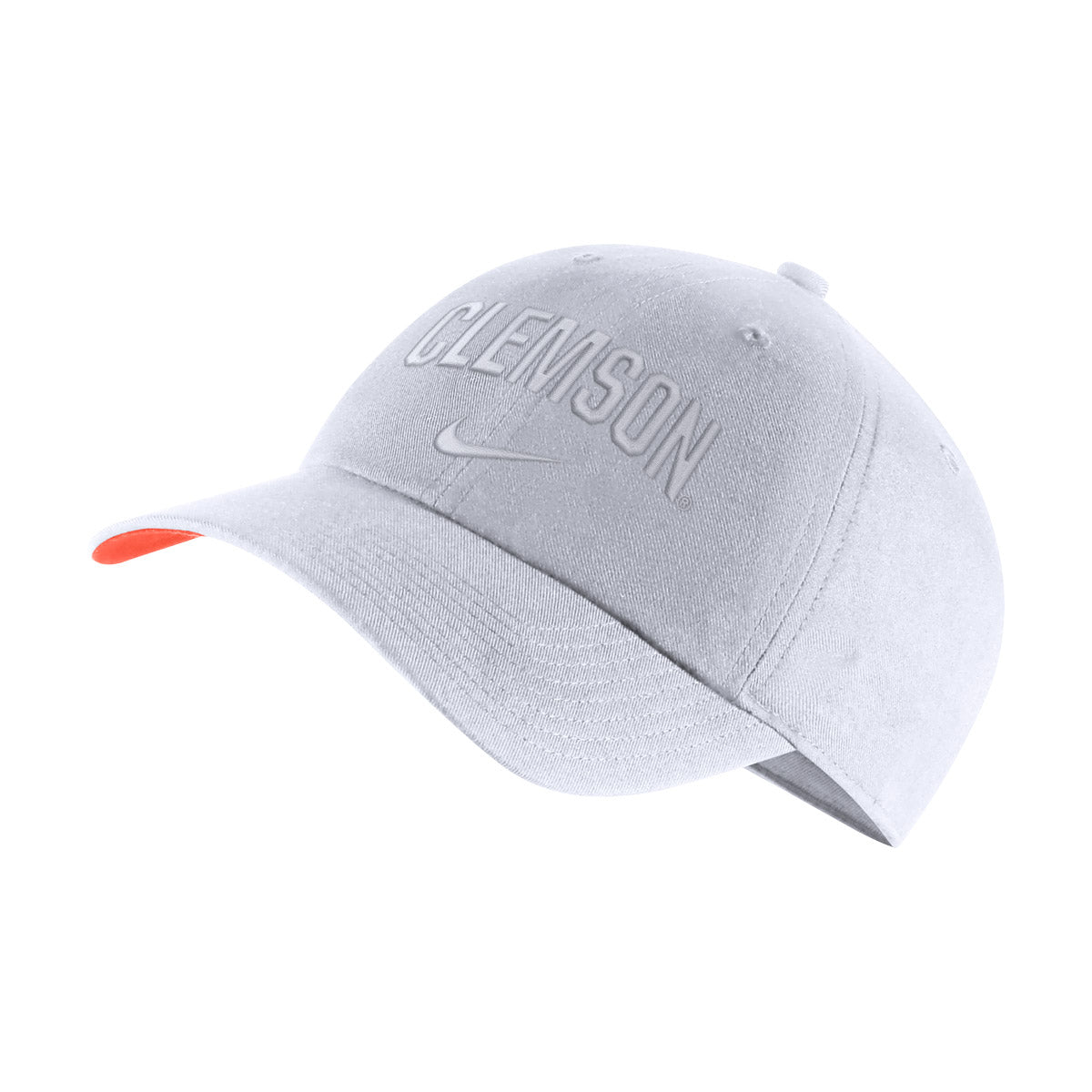 101  Clemson Nike Heritage86 Tonal Clemson Over Swoosh Cap