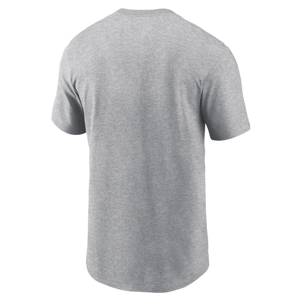 Clemson Nike Legacy Cotton Helmet Tee - MD GREY