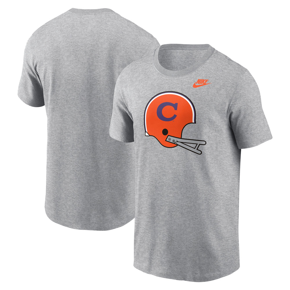 Clemson Nike Legacy Cotton Helmet Tee